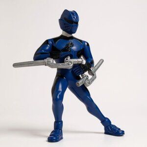 Power Rangers Blue Jungle Fury Action Figure